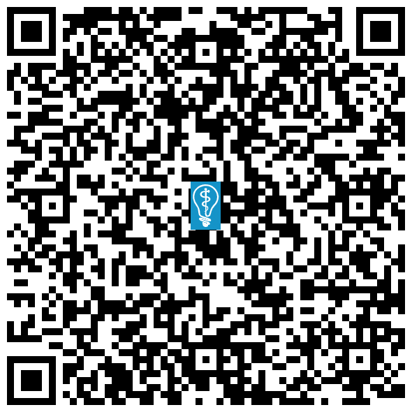 QR code image to open directions to Hero Family Dental in Leander, TX on mobile